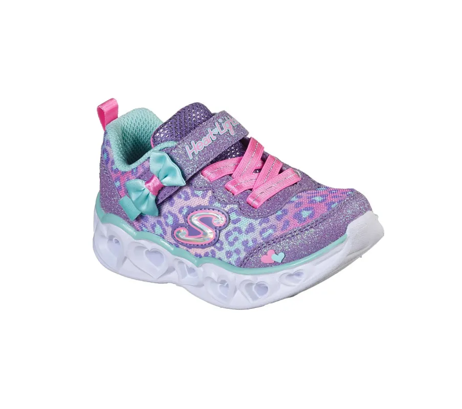 Skechers Infant Heart Lights Girls Trainers - Pink sold by The Foot Factory