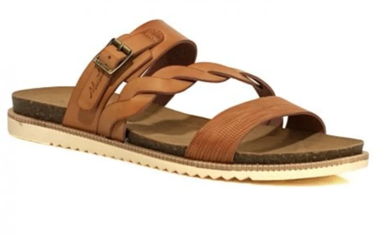 Mustang - Women's Sandal - Cognac sold by The Foot Factory