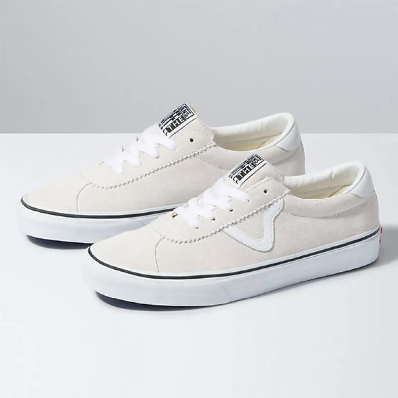 Vans - Women's  Sport Sueded Shoe - White sold by The Foot Factory
