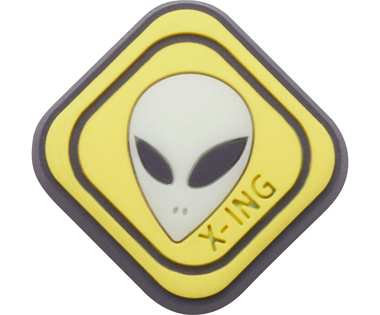 Crocs Jibbitz Alien X-ing Charm sold by The Foot Factory