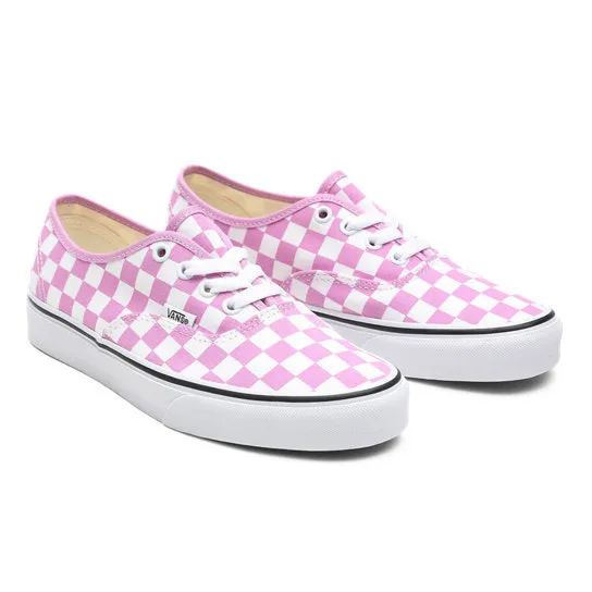 Vans - Women's Authentic Trainer - Pink Checkerboard sold by The Foot Factory product image thumbnail 2