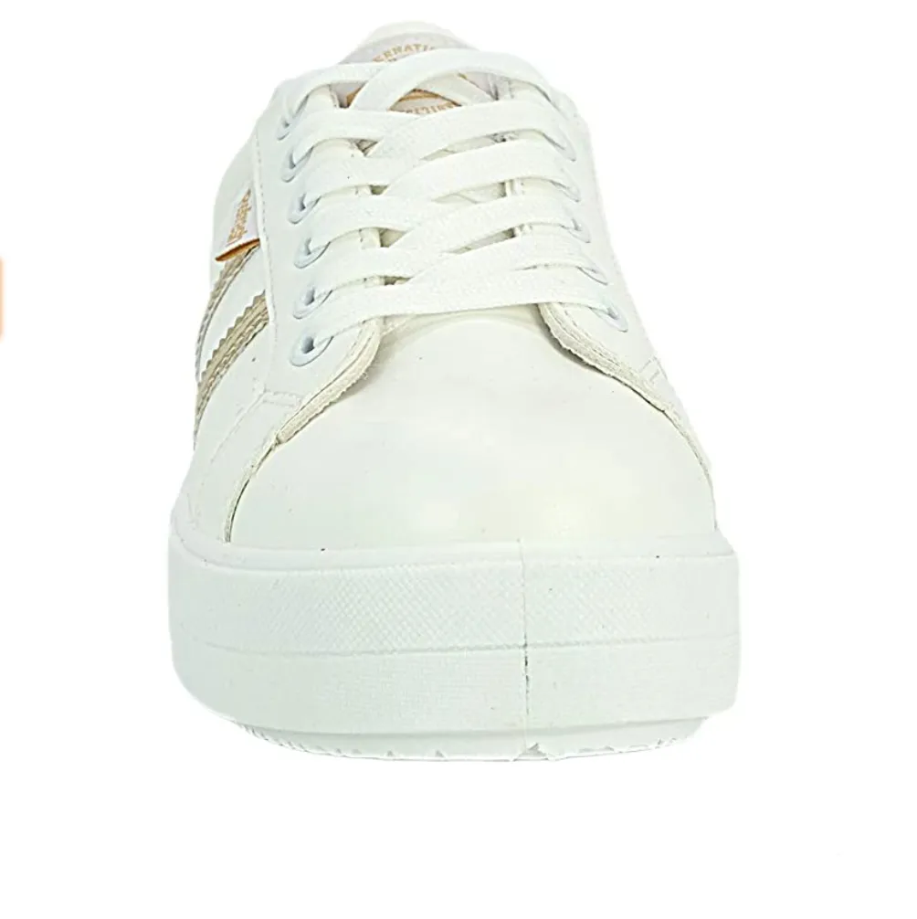 Refresh Womens Fashion Trainers - White / Platinum sold by The Foot Factory product image thumbnail 3
