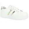 Refresh Womens Fashion Trainers - White / Platinum sold by The Foot Factory
