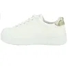 Refresh Womens Fashion Trainers - White / Platinum sold by The Foot Factory