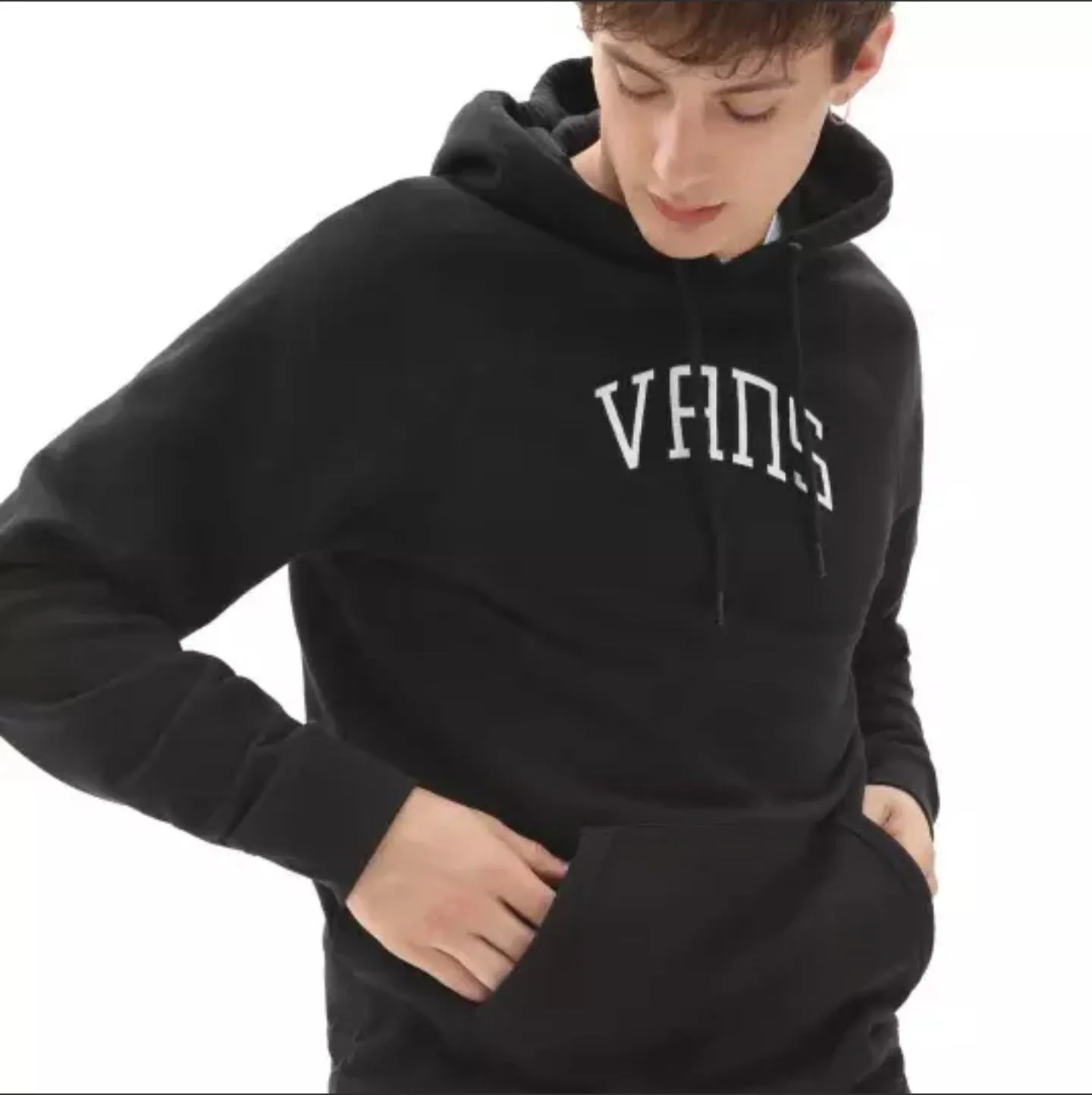 VANS Mens Versa Hoodie - Black sold by The Foot Factory