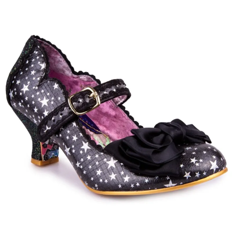 Irregular Choice Womens Summer Breeze High Heels - Black sold by The Foot Factory
