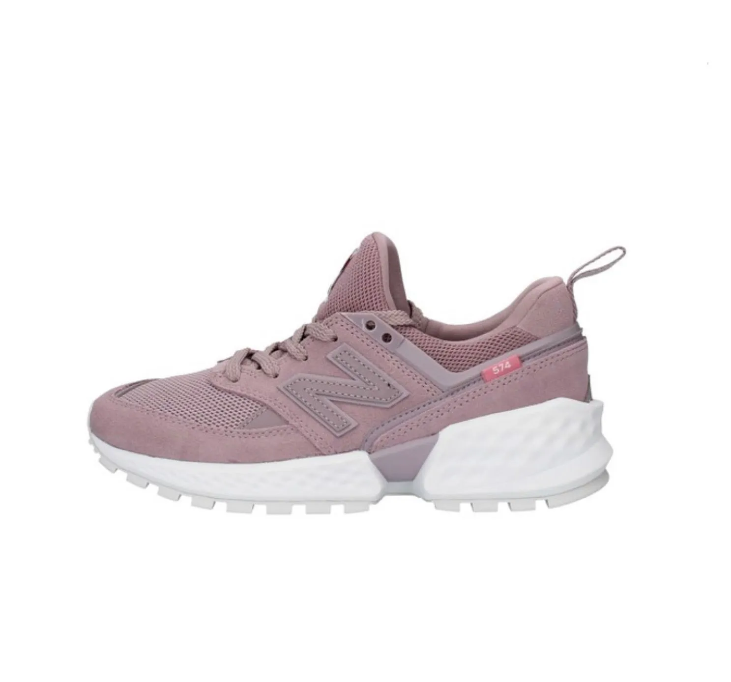 New Balance Womens 574 Fashion Trainers - Pink sold by The Foot Factory product image thumbnail 2