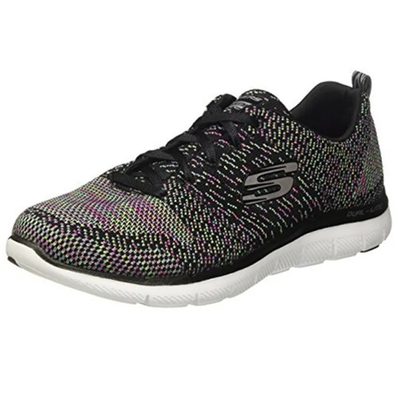 Skechers Womens Flex Appeal 2.0 High Energy Trainers - Black sold by The Foot Factory