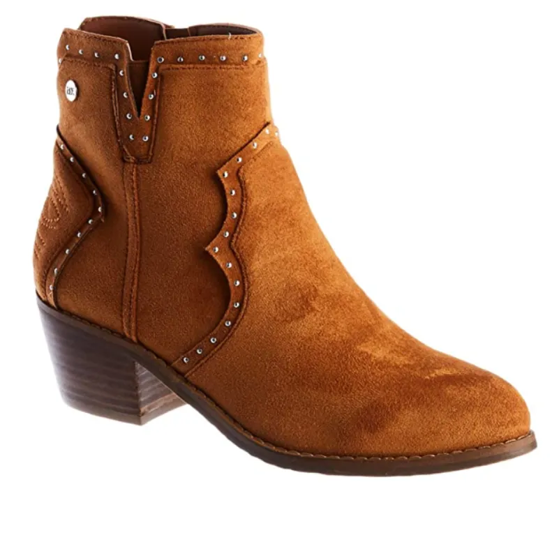 XTI - 44614 - Women's Ankle Boot - Camel sold by The Foot Factory