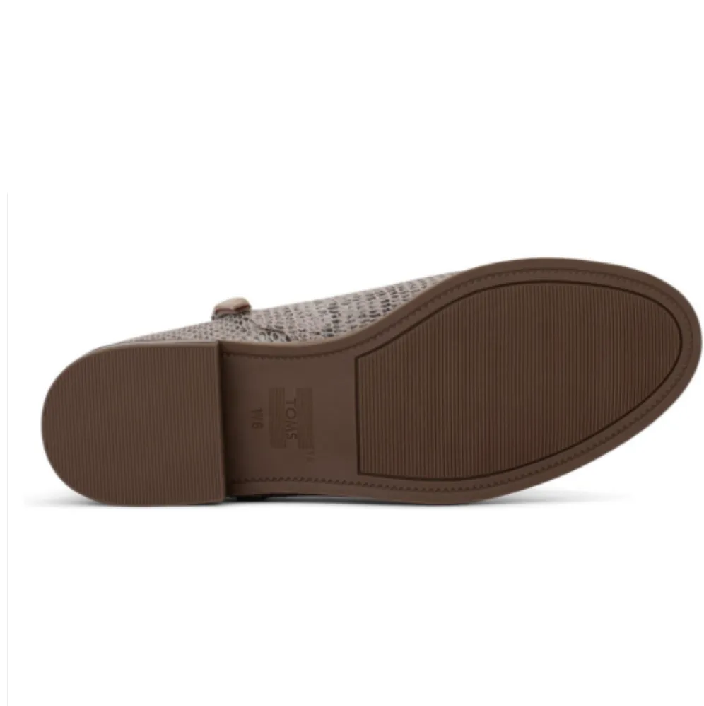 Toms Womens Reese Suede Ankle Boots - Cobblestone / Snake sold by The Foot Factory product image thumbnail 4