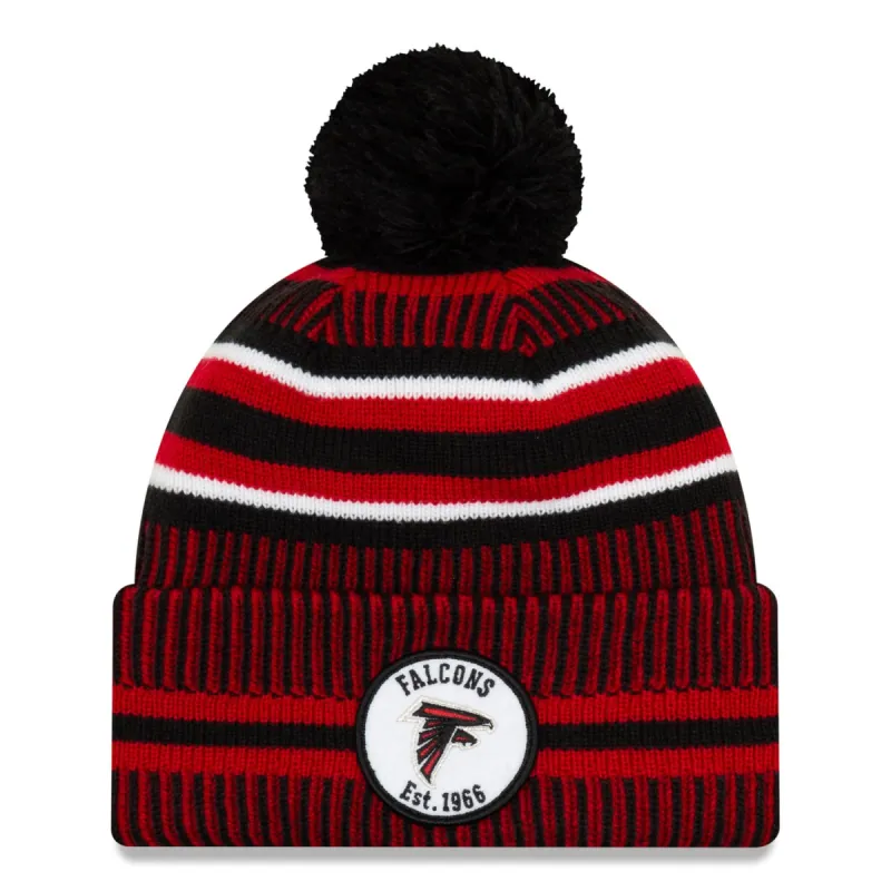 New Era Atlanta Falcon On Field Knit Hat sold by The Foot Factory