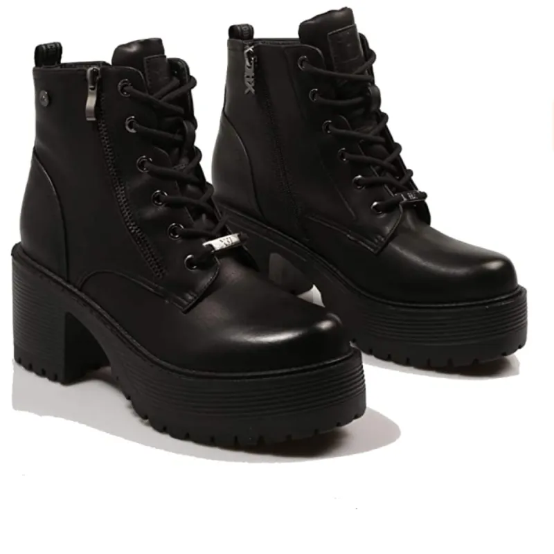 XTI - 44695 - Women's Ankle Boot - Black sold by The Foot Factory