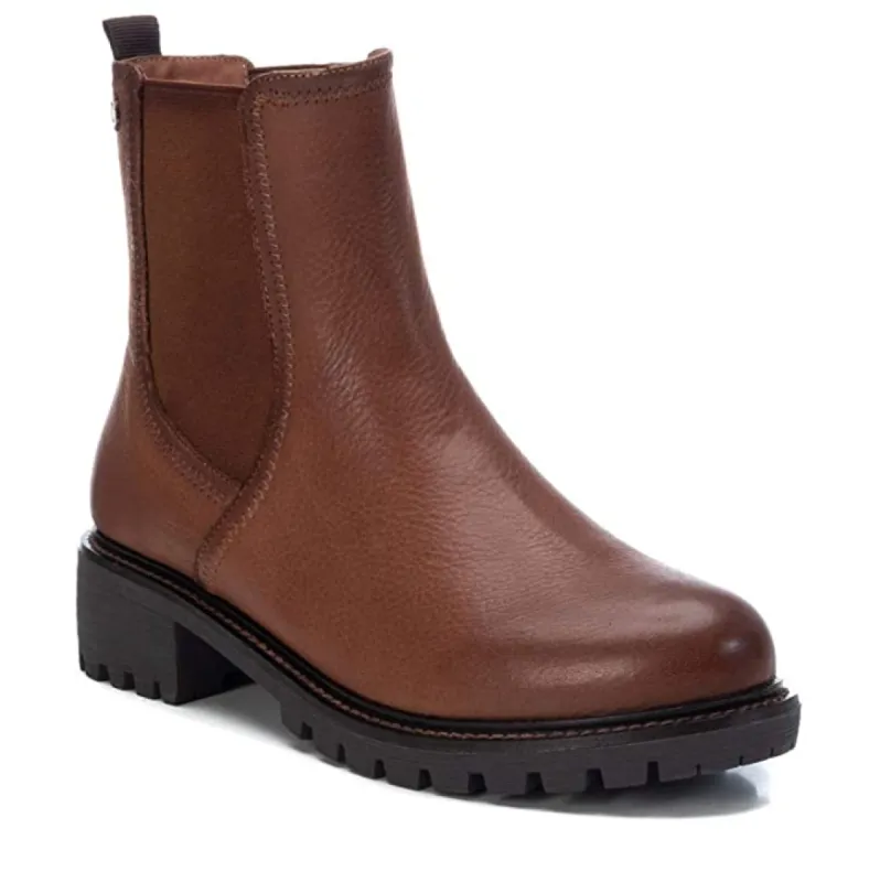 Carmela Womens Leather Chelsea Boots - Brown sold by The Foot Factory