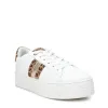Refresh Womens Fashion Trainers - White / Leopard sold by The Foot Factory