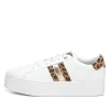 Refresh Womens Fashion Trainers - White / Leopard sold by The Foot Factory
