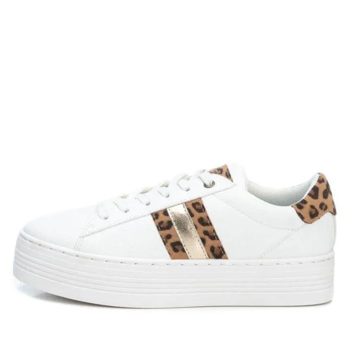 Refresh Womens Fashion Trainers - White / Leopard sold by The Foot Factory product image thumbnail 2