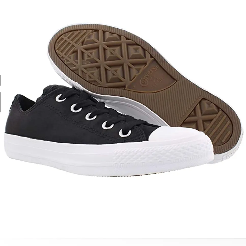 Converse Chuck Taylor - All Star Trainers Women - Black Low Top Trainers sold by The Foot Factory product image thumbnail 2