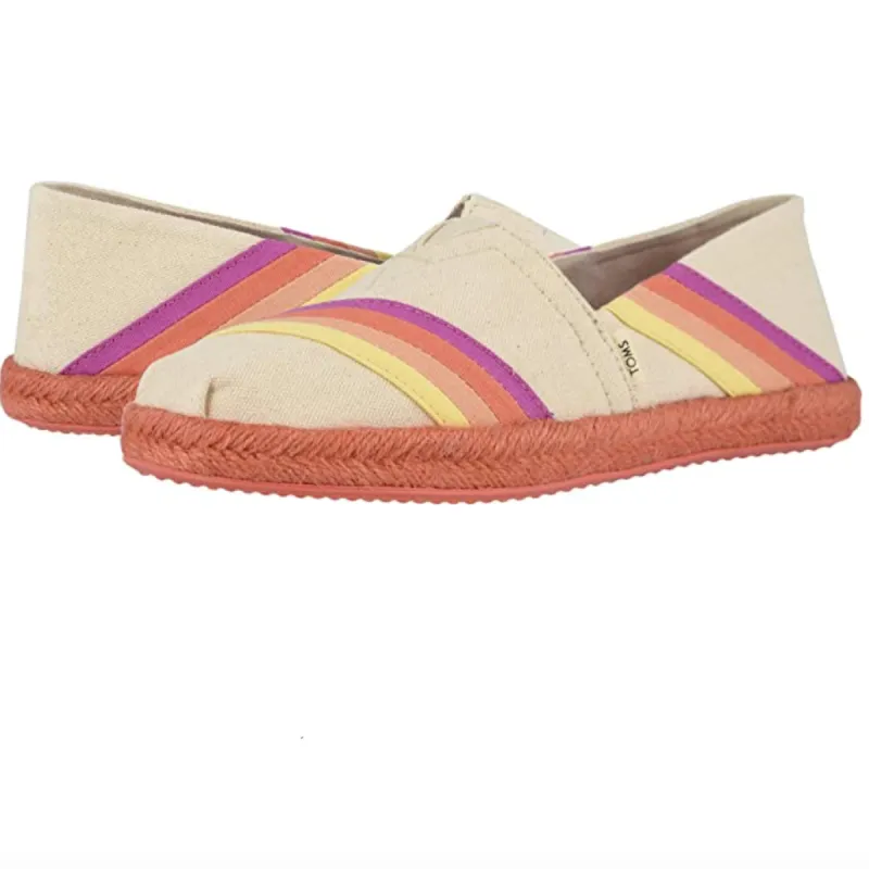 TOMS - Womens Espadrilles - Multicolor Sunset sold by The Foot Factory