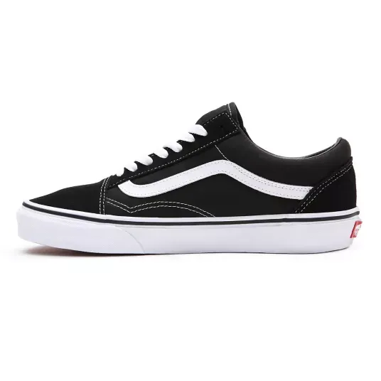 Vans Unisex Old Skool Fashion Trainers - Black / White sold by The Foot Factory
