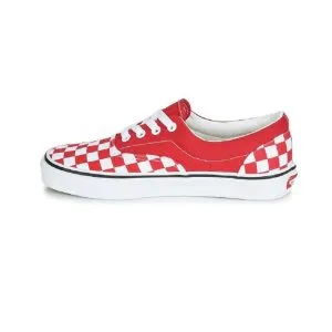 Vans-Era-Checkerboard-Racing-Red-Slip-On sold by The Foot Factory