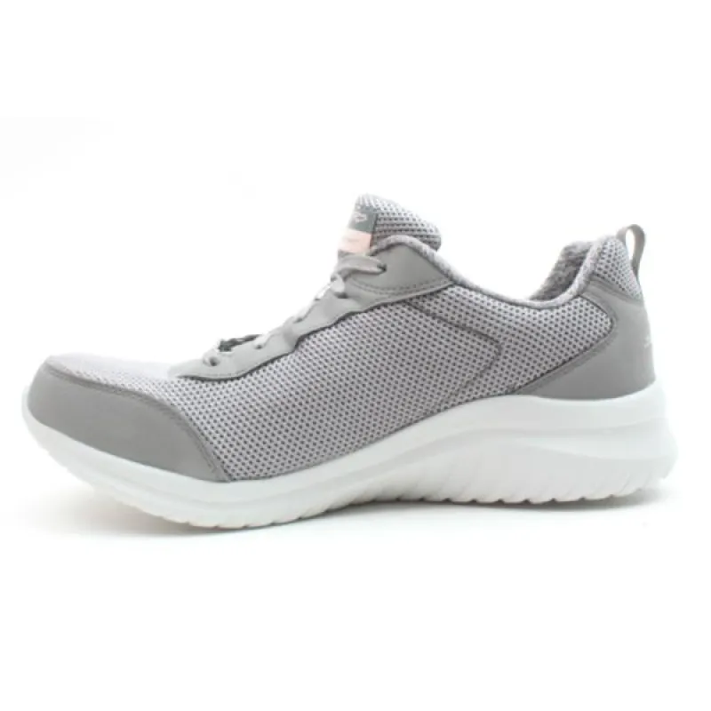 Skechers Womens Ultra Flex 2.0 Sparkling Joy Trainers - Grey sold by The Foot Factory