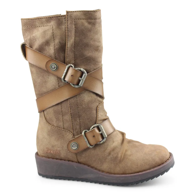 Blowfish Malibu Womens Civien Boot - Taupe sold by The Foot Factory