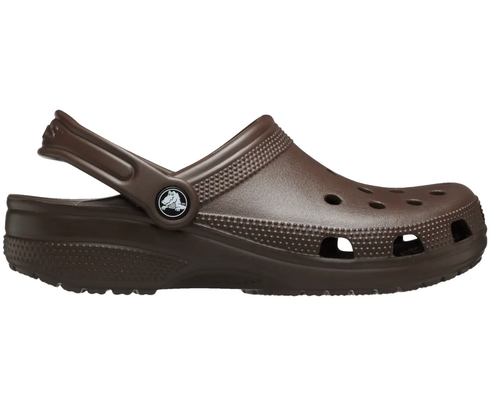 CROCS Unisex Classic Clog - Coffee sold by The Foot Factory