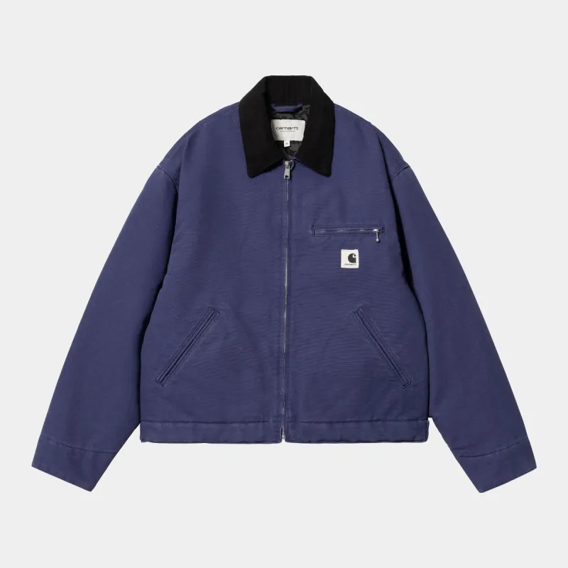 Carhartt WIP Womens OG Detroit Jacket - Aura sold by The Foot Factory