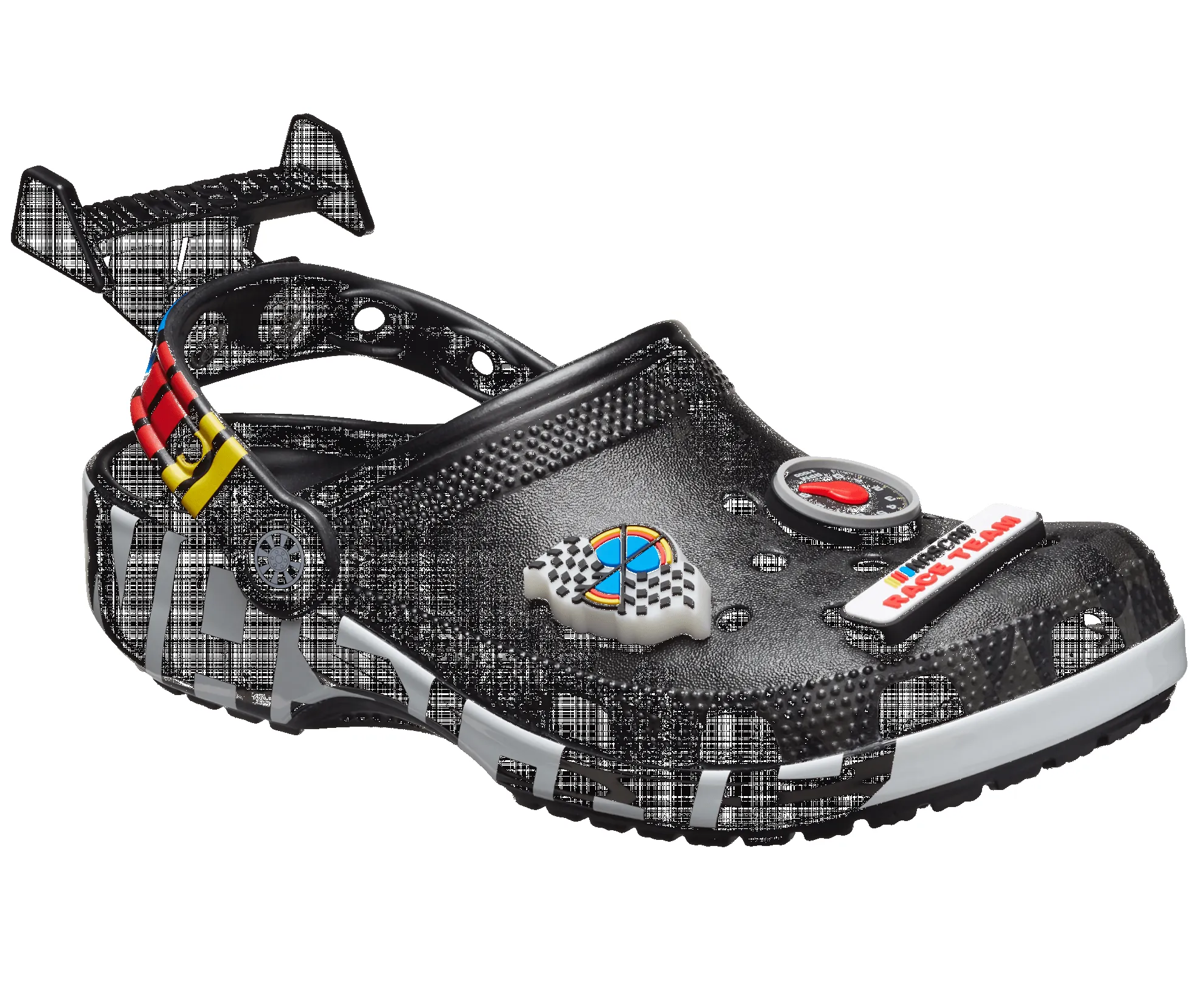 CROCS Unisex NASCAR Classic Clog - Black sold by The Foot Factory product image thumbnail 5