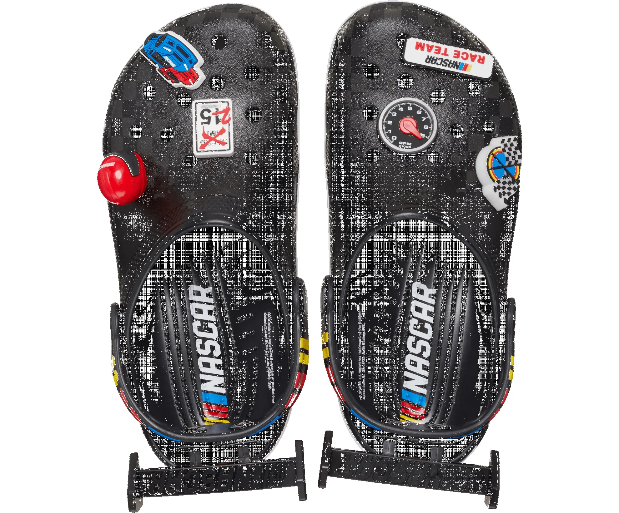 CROCS Unisex NASCAR Classic Clog - Black sold by The Foot Factory product image thumbnail 3