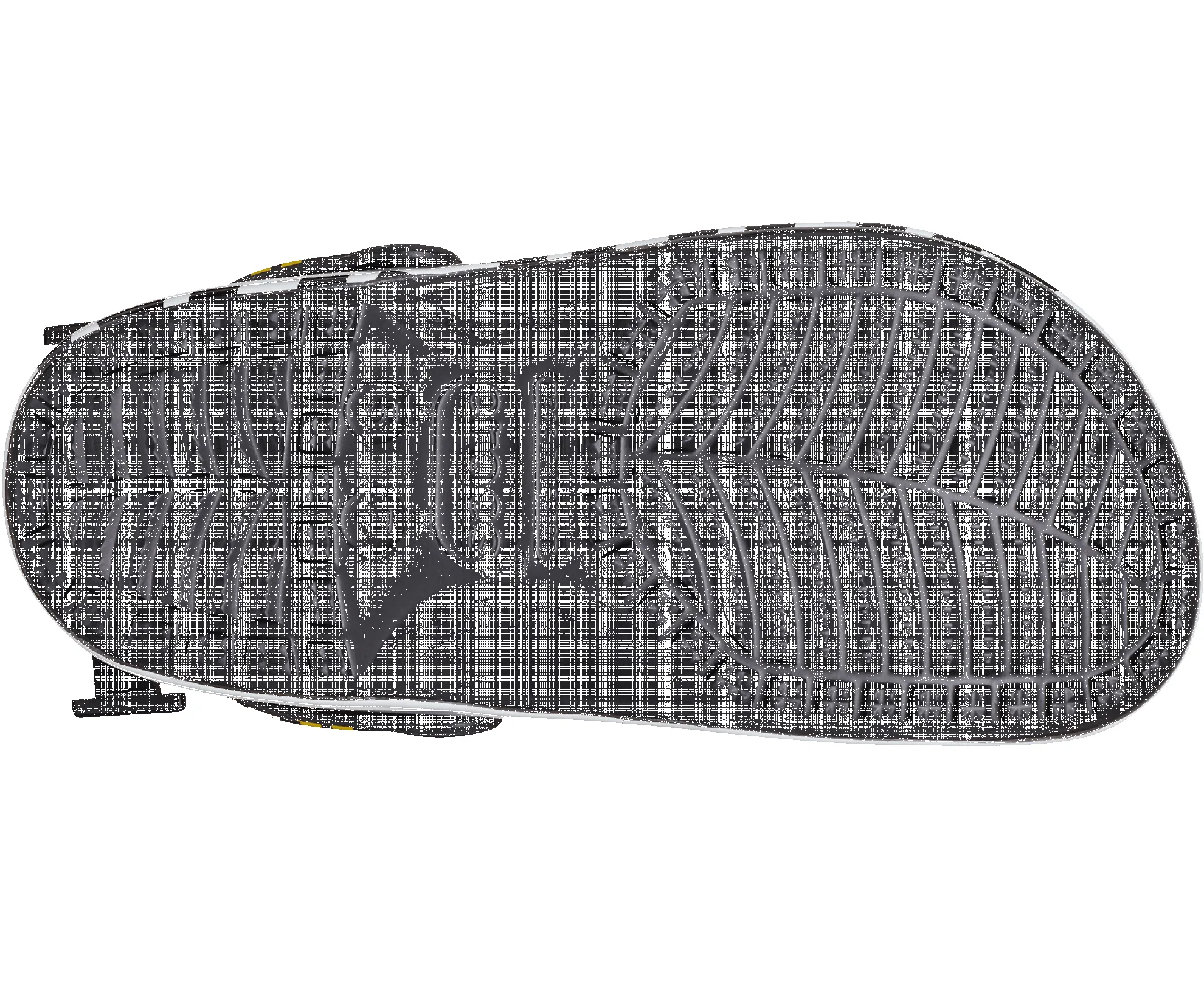 CROCS Unisex NASCAR Classic Clog - Black sold by The Foot Factory product image thumbnail 4