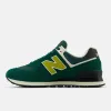 New Balance Mens 574 Fashion Trainers - Marsh Green / Marshland sold by The Foot Factory