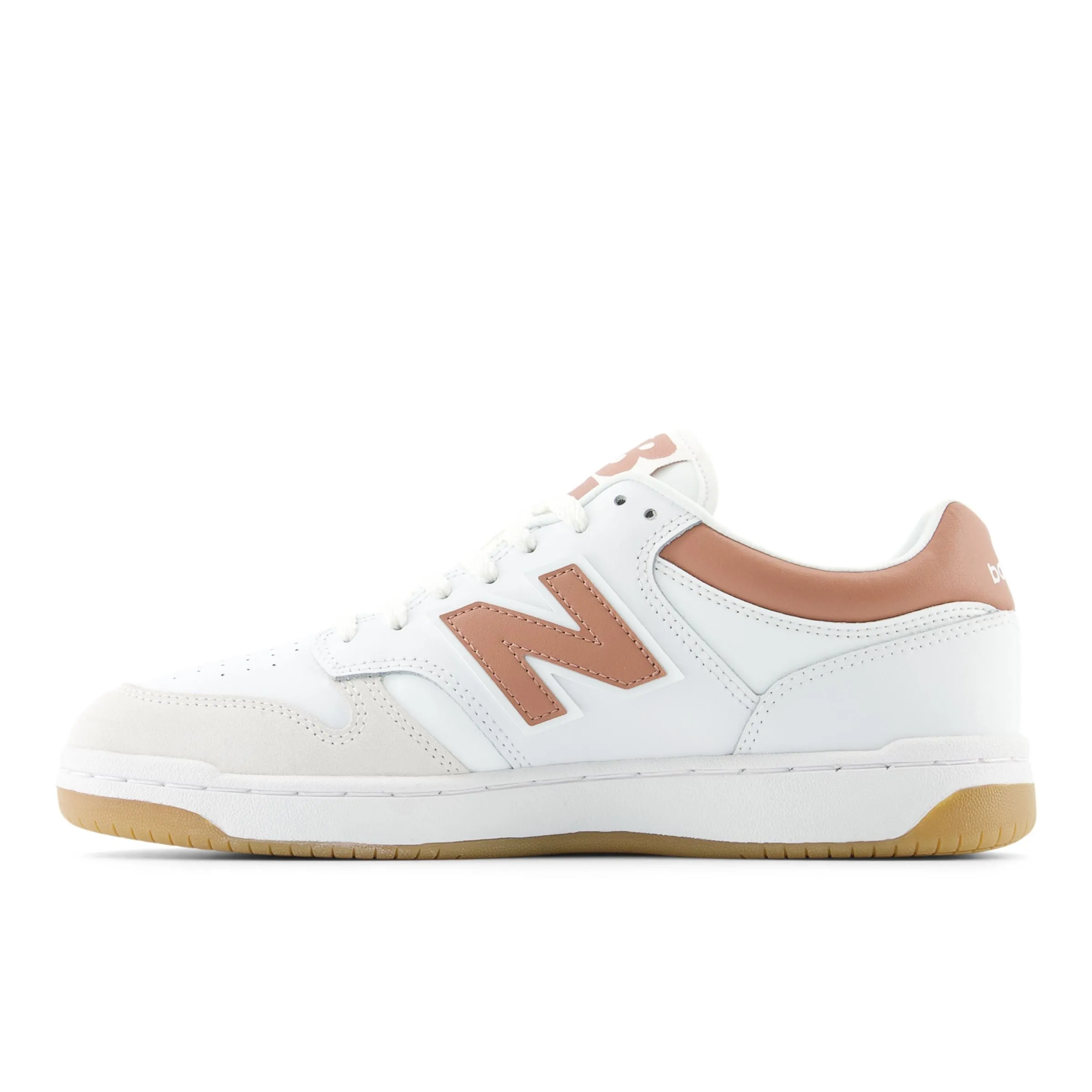 New Balance Mens BB480 Trainers - White / Reflection sold by The Foot Factory product image thumbnail 2
