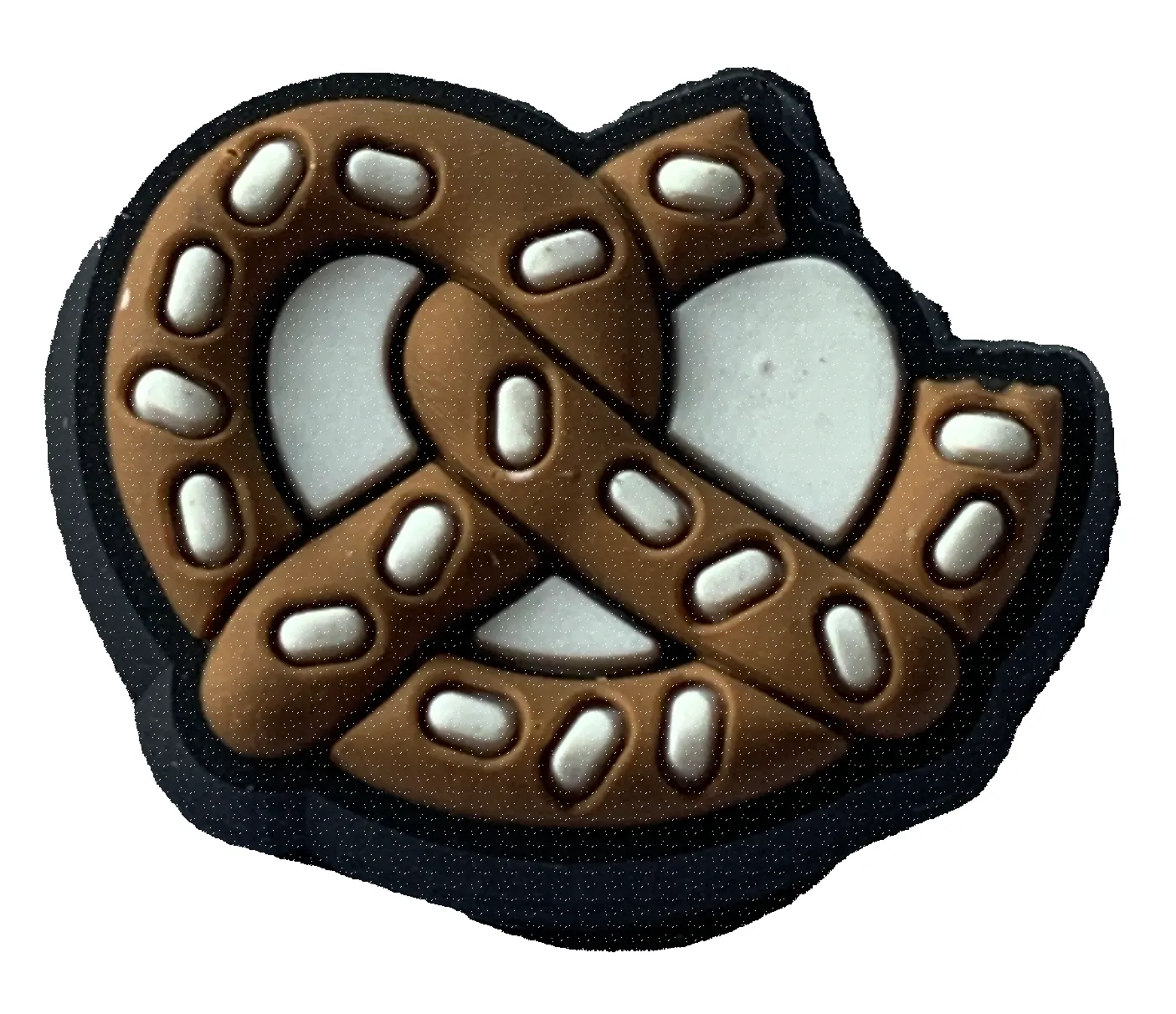 Crocs Jibbitz Carnival Treats Pretzel Charm sold by The Foot Factory