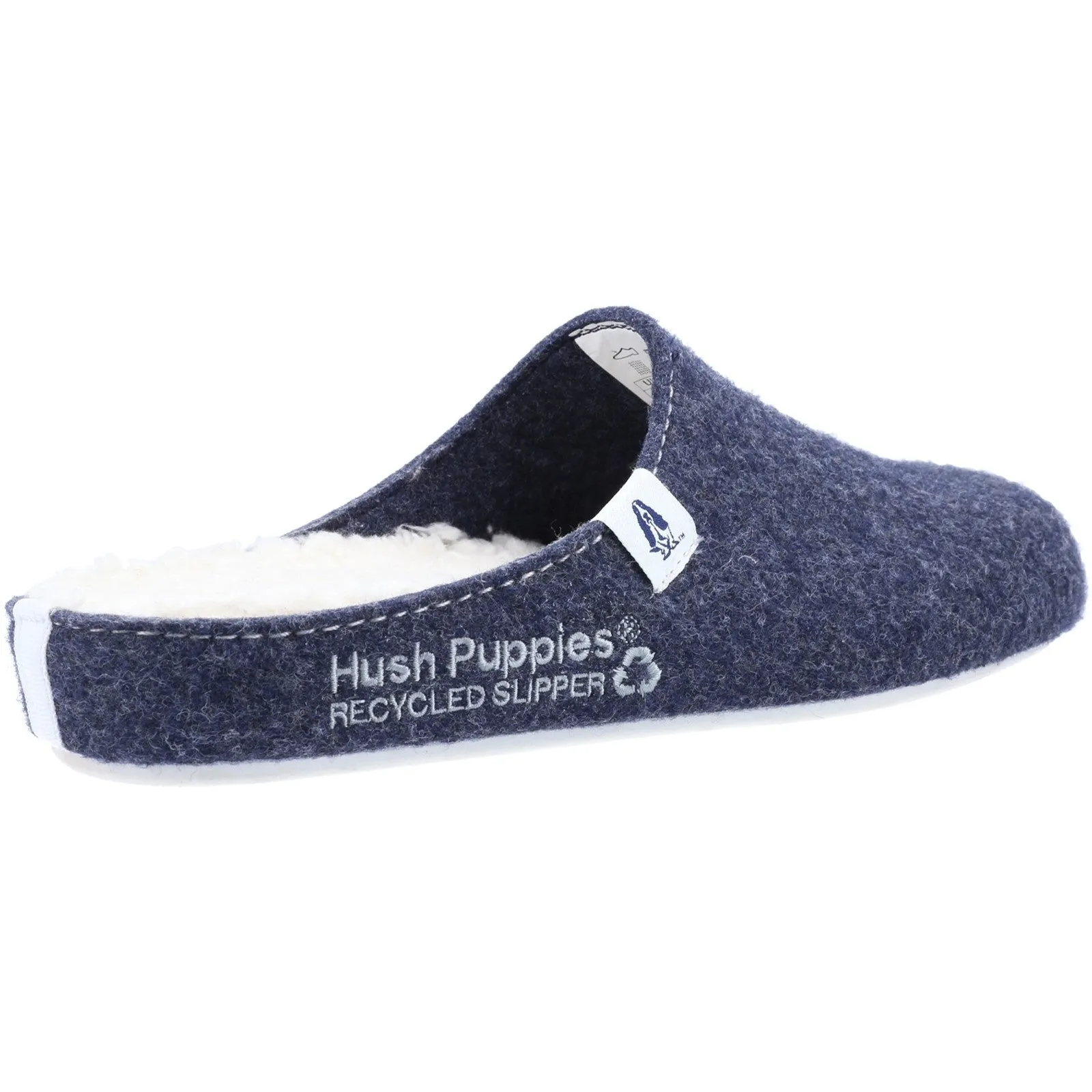 Hush Puppies Mens The Good Slipper - Navy sold by The Foot Factory product image thumbnail 3