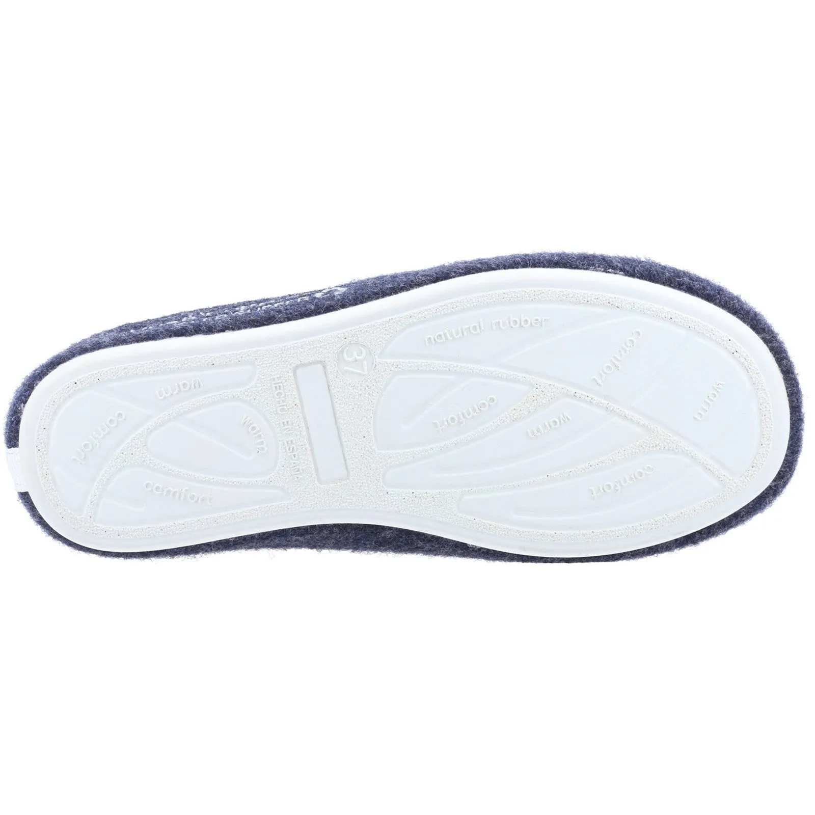 Hush Puppies Mens The Good Slipper - Navy sold by The Foot Factory product image thumbnail 4