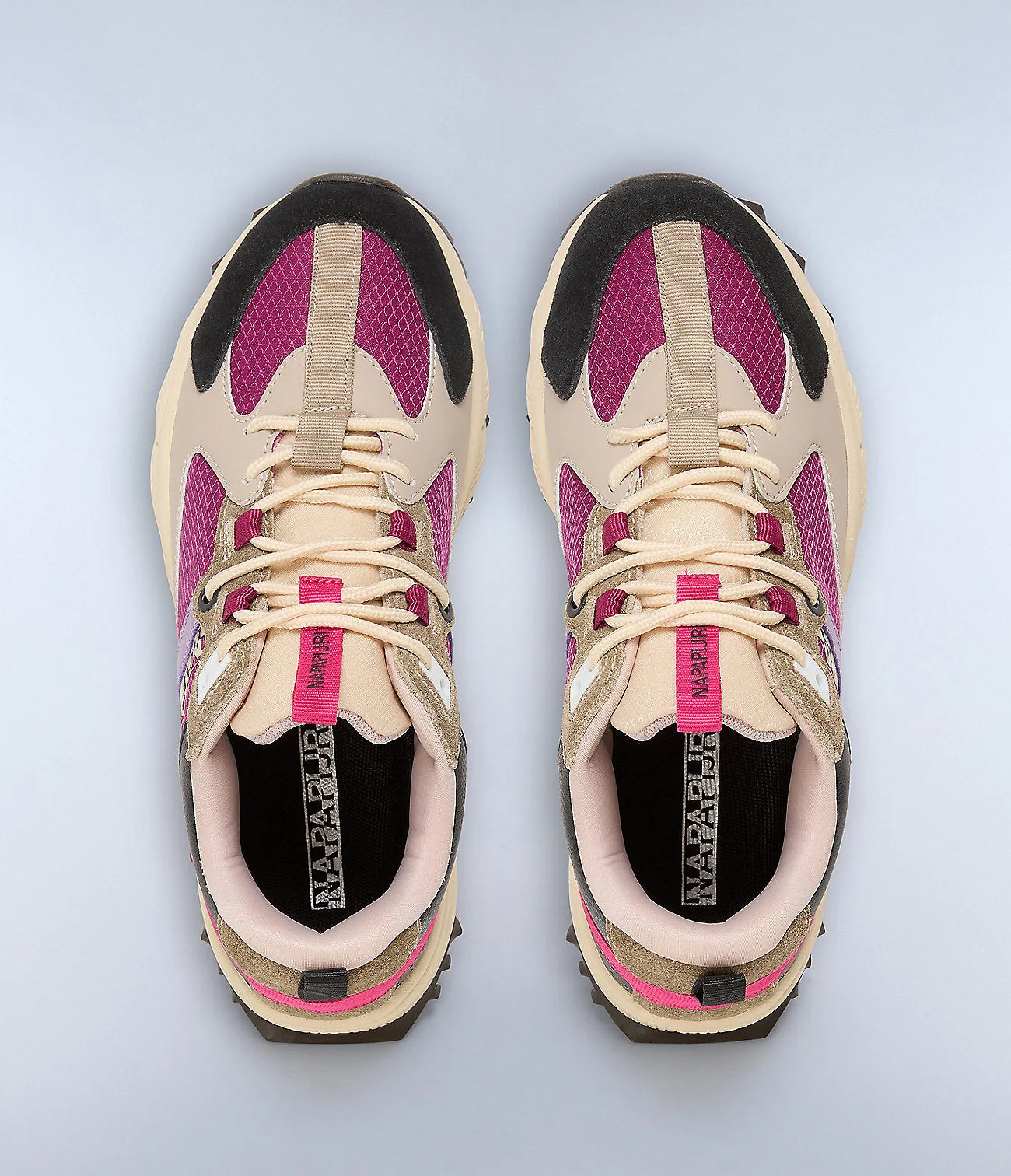 Napapijiri Womens Vertic Trail Trainers - Pink Cyclamen sold by The Foot Factory product image thumbnail 4