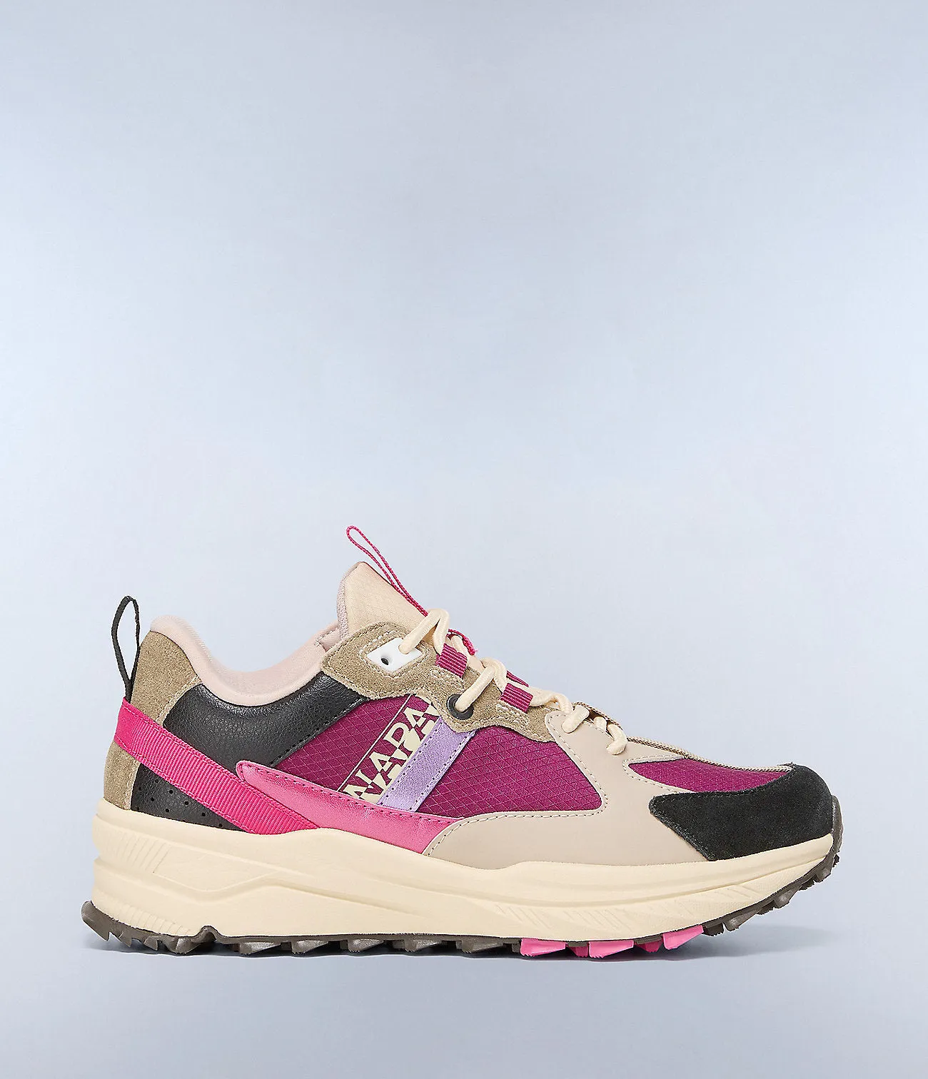 Napapijiri Womens Vertic Trail Trainers - Pink Cyclamen sold by The Foot Factory