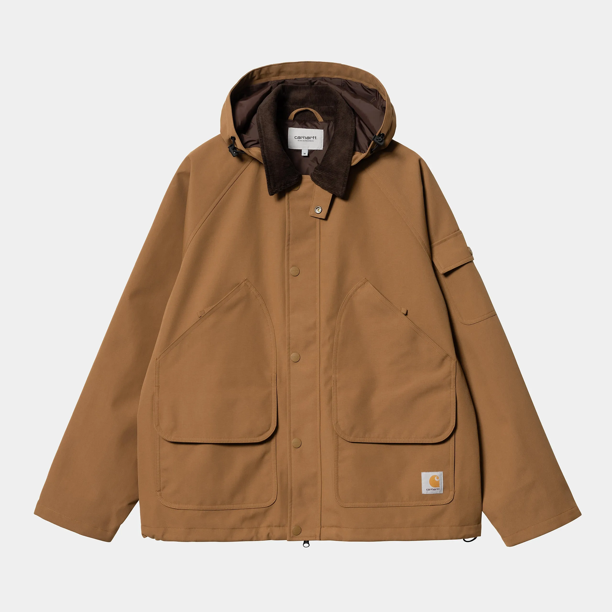 Carhartt WIP Mens Clarton Jacket - Hamilton Brown sold by The Foot Factory