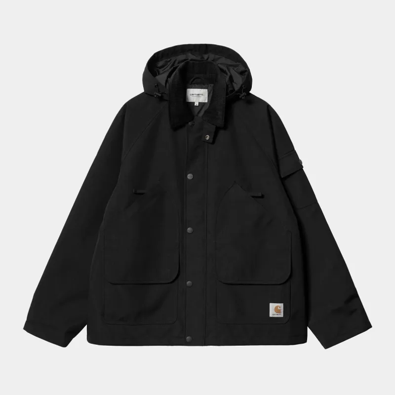 Carhartt WIP Mens Clarton Jacket - Black sold by The Foot Factory