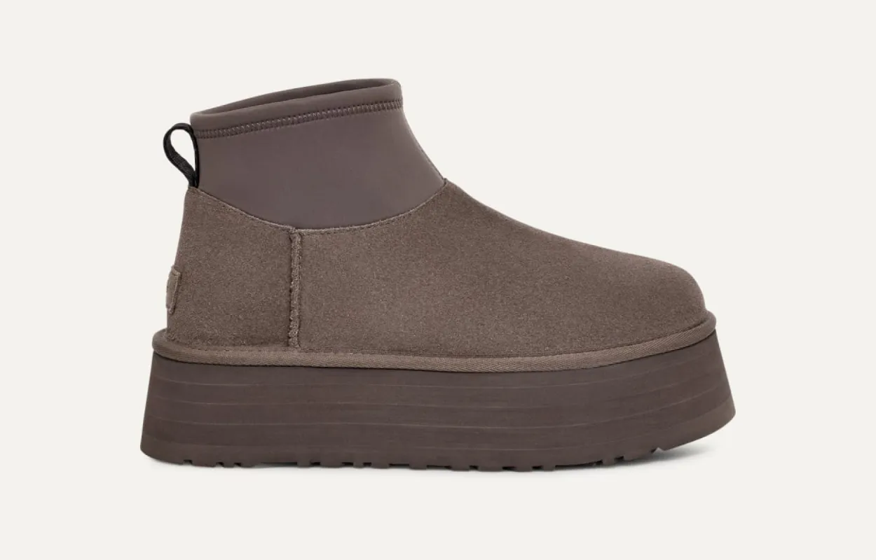 UGG Womens Mini Dipper Boots - Thundercloud sold by The Foot Factory