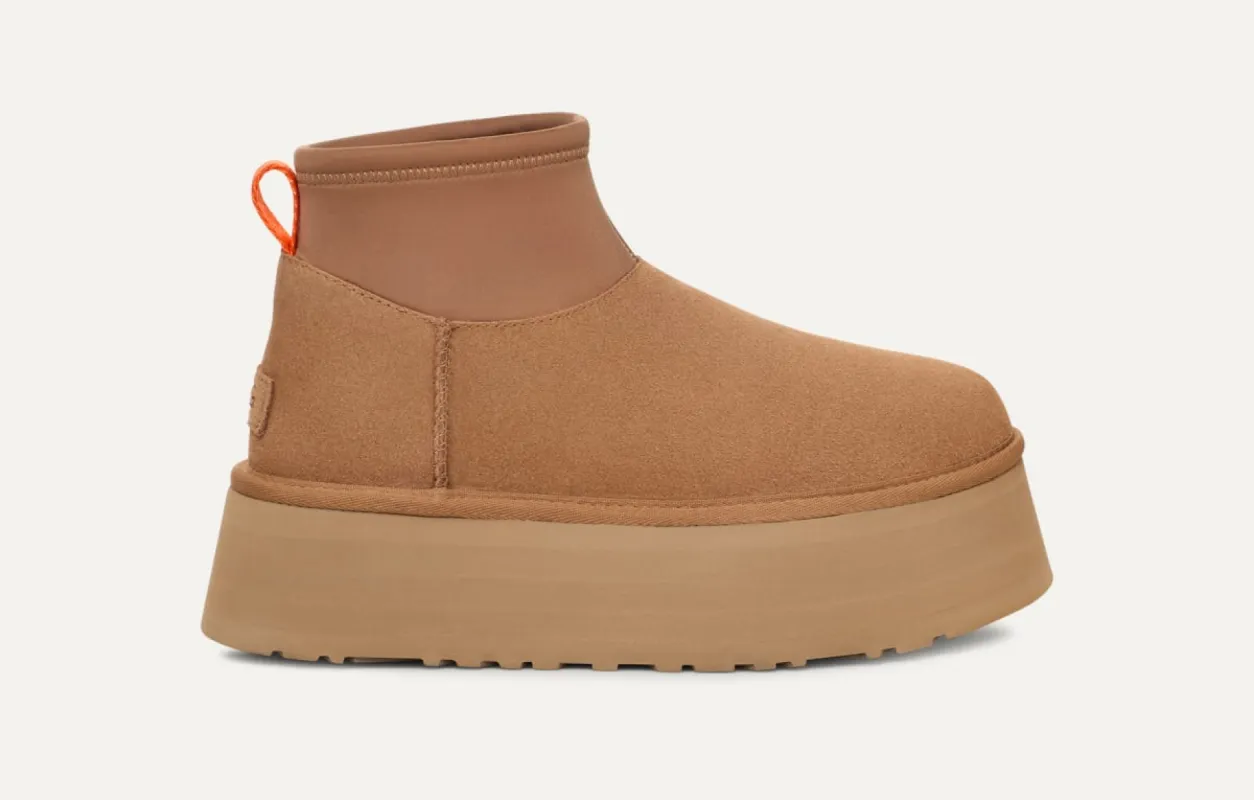 UGG Womens Mini Dipper Boots - Chestnut sold by The Foot Factory
