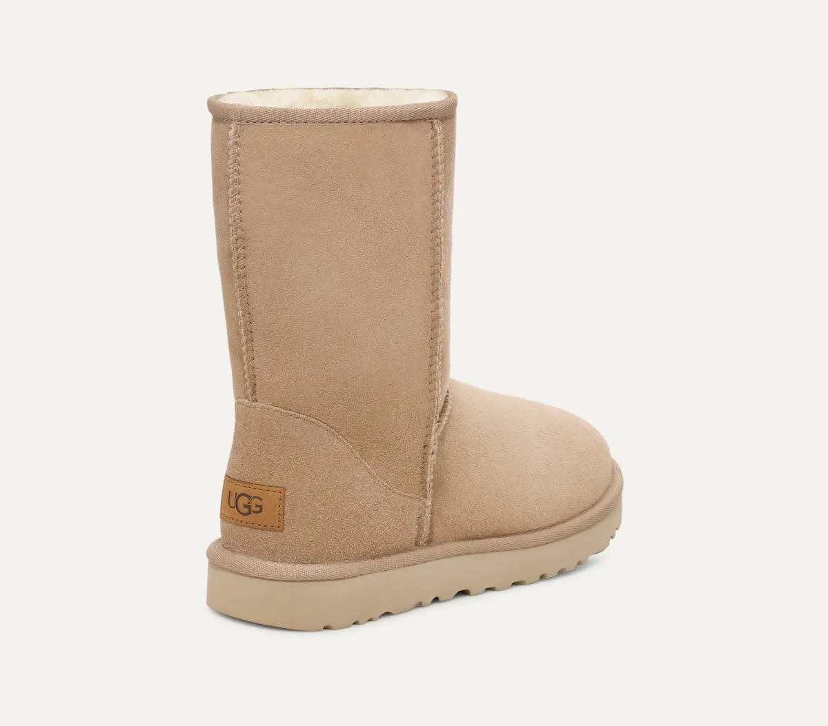 UGG Womens Classic Short II Boots - Sand sold by The Foot Factory product image thumbnail 4