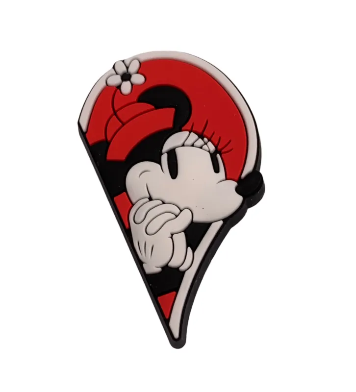 Crocs Jibbitz Disney Friends Minnie Heart Charm sold by The Foot Factory