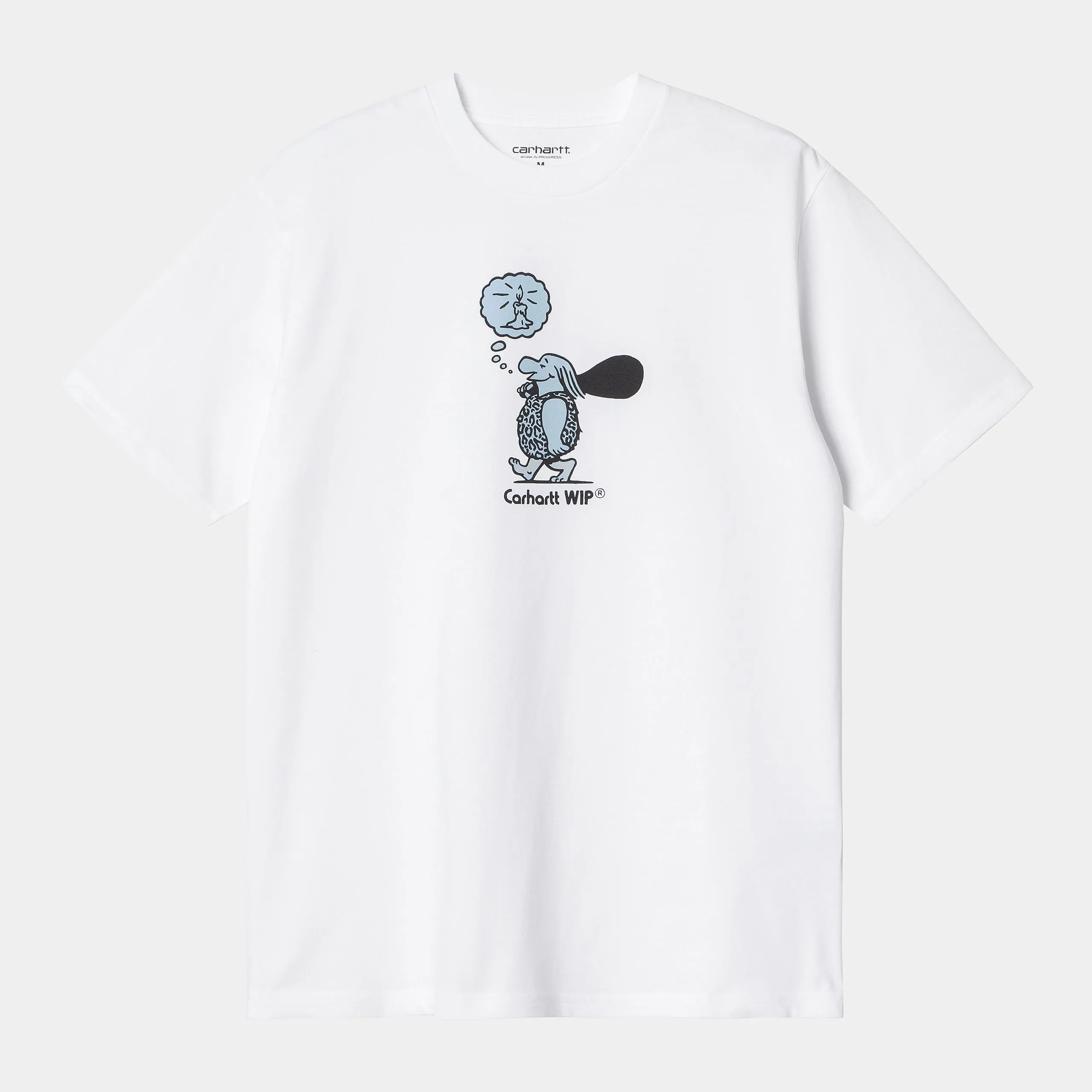 Carhartt WIP Mens Original Thought T-Shirt - White sold by The Foot Factory