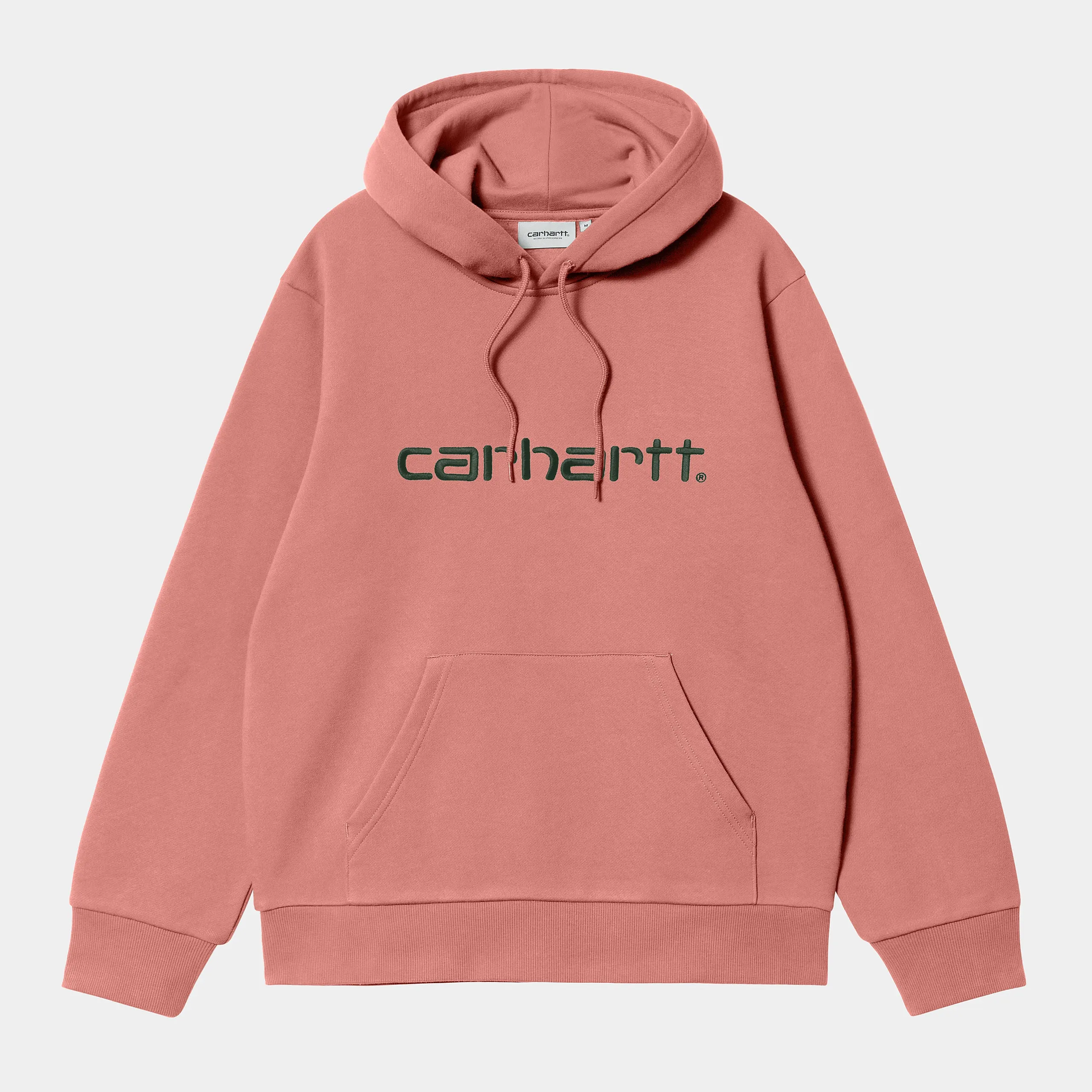 Carhartt WIP Mens Carhartt Hoodie - Dusty Rose / Sycamore Tree sold by The Foot Factory