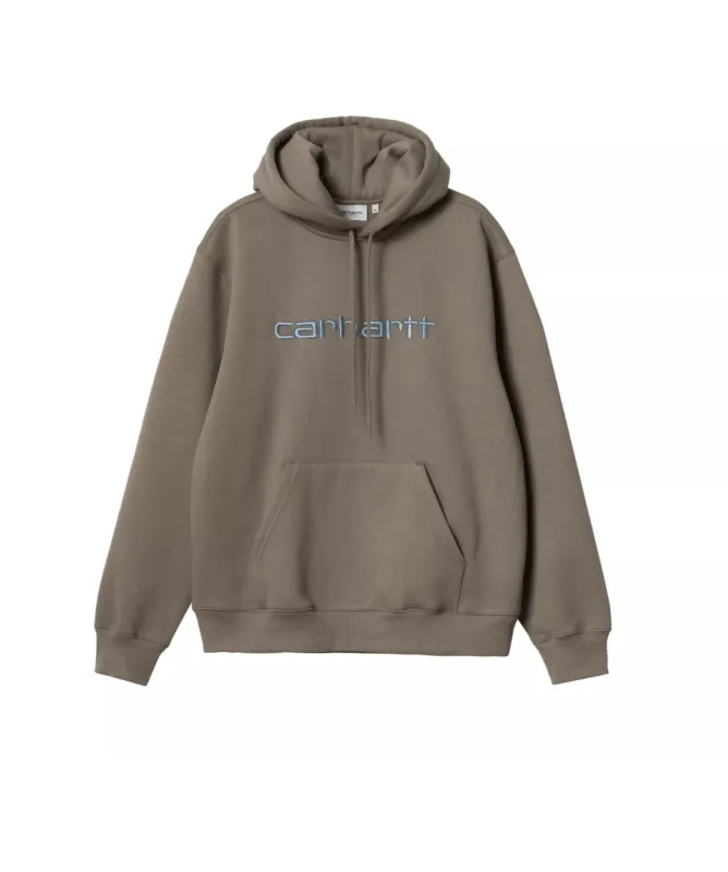 Carhartt WIP Mens Carhartt WIP Sweat Hoodie - Barista / Mirror sold by The Foot Factory