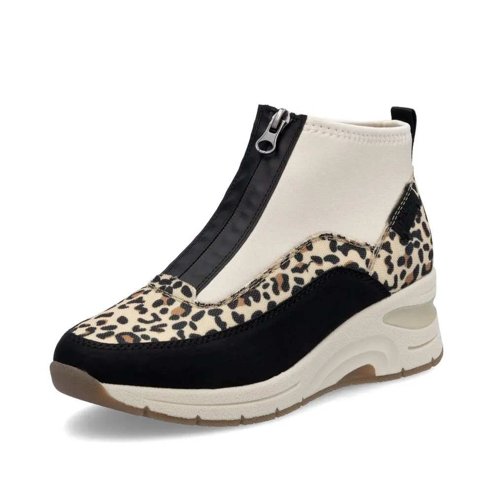 Rieker Womens Fashion Ankle Boot - Beige sold by The Foot Factory product image thumbnail 2