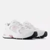 New Balance Unisex 530 Trainers - White / Twilight Haze sold by The Foot Factory
