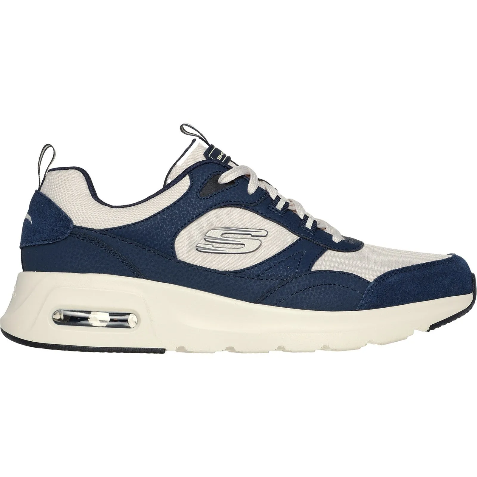 Skechers Mens SkechAir Court Yatton Trainers - Navy sold by The Foot Factory